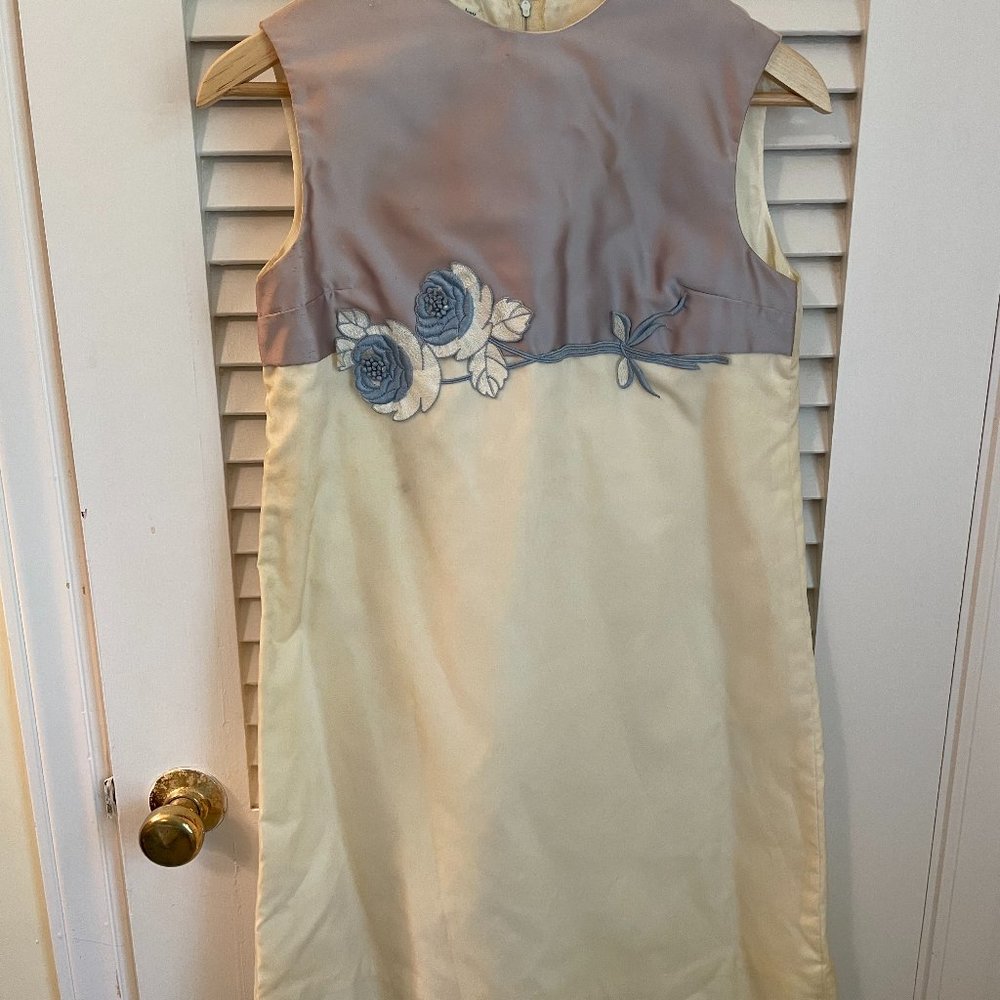 two-tone dress